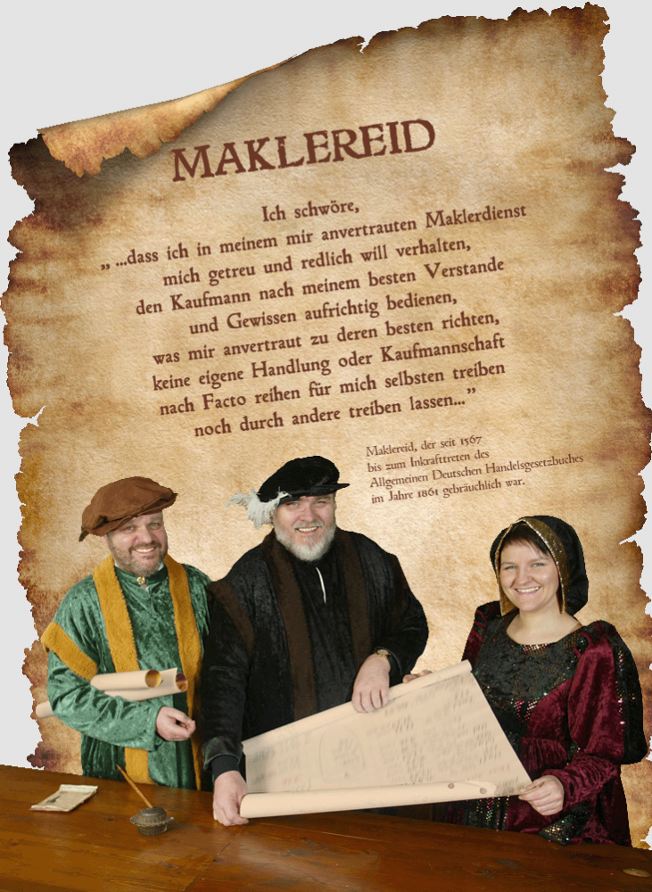 Der historische Maklereid von 1576